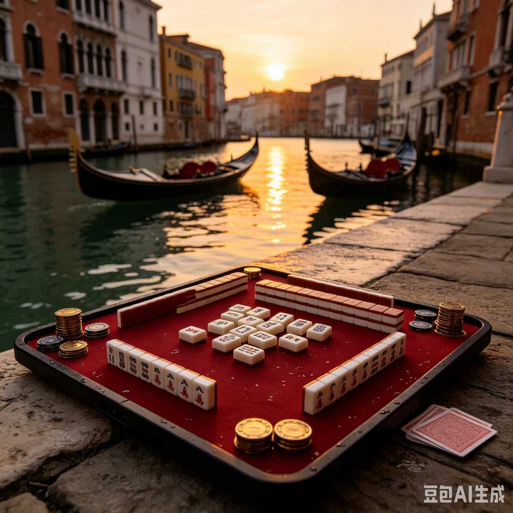 unique text mahjong tiles design
