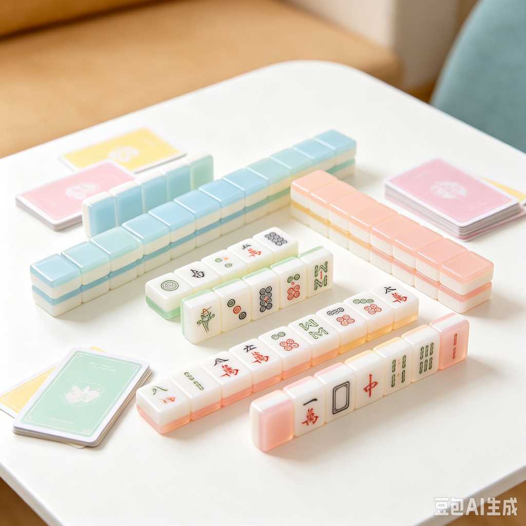 collection grade mahjong tiles