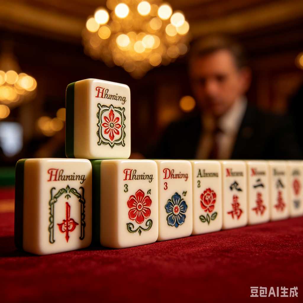 lightweight mahjong tile set